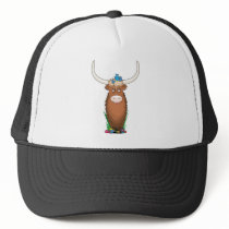 Animal Alphabet Yak Mesh Hats