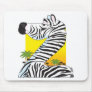 Animal Alphabet Zebra Mousepads