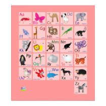Animal Alphabets posters