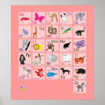 Animal Alphabets posters
