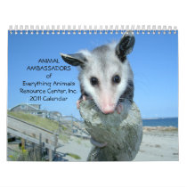 Animal Ambassadors 2011 Wall Calendar