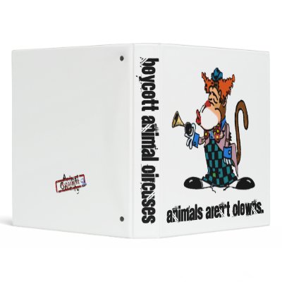 Animal aren't Clowns Binder by AAC_Designs