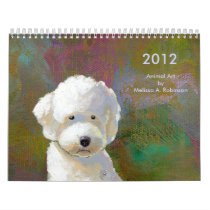 Animal art calendars 2012 fun original paintings