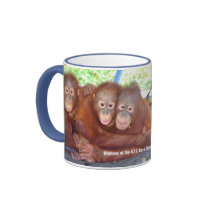 Animal Baby Friends : 3's Not a crowd mugs