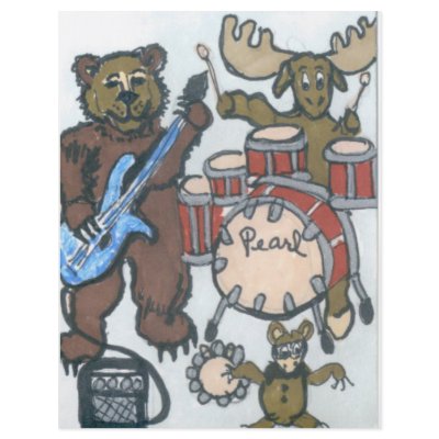 Animal Band Flyer Design by Flags1