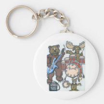 Animal Band Keychains