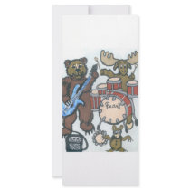 Animal Band rack cards by Flags1 Animal Band rack cards