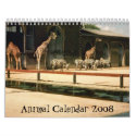 Animal Calendar 2008 by lizzymmmcf Animal Calendar 2008