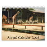 Animal Calendar 2008