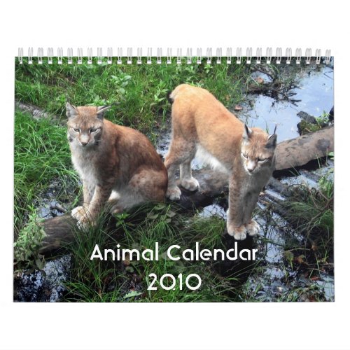 may 2010 calendar canada. Animal Calendar 2010 calendar