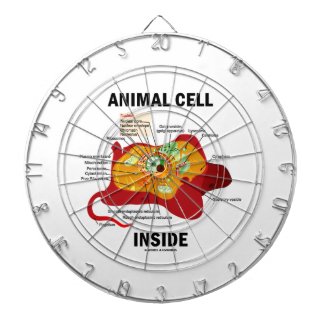 Animal Cell Inside (Biology Eukaryotic Cell) Dartboards