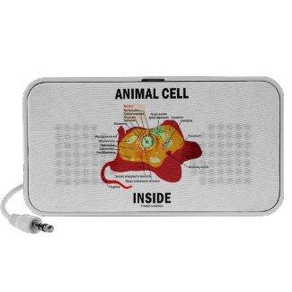 Animal Cell Inside (Biology Eukaryotic Cell) iPhone Speakers