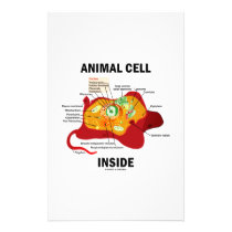 Animal Cell Inside (Biology Eukaryotic Cell) stationery