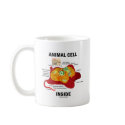 Animal Cell Inside (Eukaryote Cell Biology) mugs