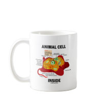 Animal Cell Inside (Eukaryote Cell Biology) mugs