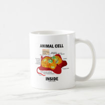 Animal Cell Inside (Eukaryote Cell Biology) Coffee Mugs