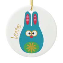 Animal Christmas Ornaments - Love