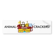 Animal Crackers bumper stickers