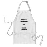 "Animal Crackers or Duck Soup?" Apron