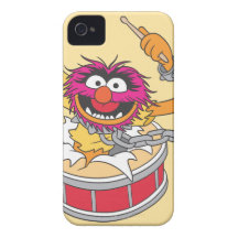Animal Crashing Through Drums iPhone 4 Case-Mate Cases