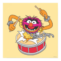 Animal Crashing Through Drums posters