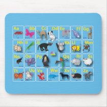 Animal Domain on my ABC mousepads by adellaandmella Animal Domain on my ABC mousepads