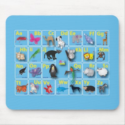 Animal Domain on my ABC Mouse Mat
