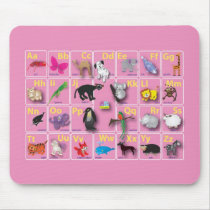 Animal domain on my ABC mousepads by adellaandmella Animal domain on my ABC mousepads