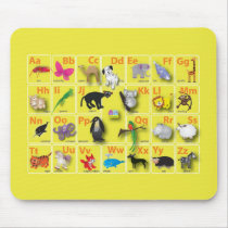 Animal domain on my ABC mousepads by adellaandmella Animal domain on my ABC mousepads