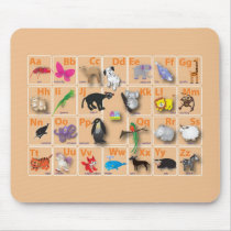 Animal domain on my ABC mousepads by adellaandmella Animal domain on my ABC mousepads