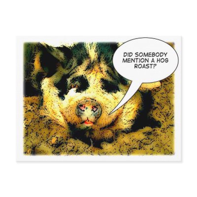 Animal Farm: The Revolution Begins | Comic Book Po Postcards by celtxian