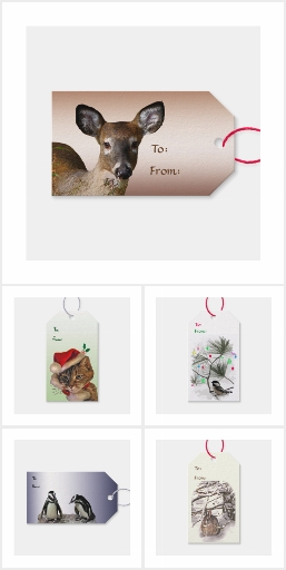 Animal Gift Tags