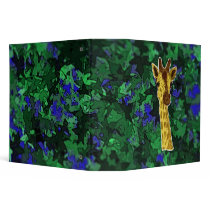 Animal - Giraffe (with backdrop) binders
