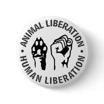 Animal & Human Liberation buttons by TheAnimalLiberator Animal & Human Liberation buttons