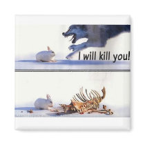 animal irony magnets by pabgomz005 animal irony magnets