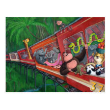Animal Jungle Train