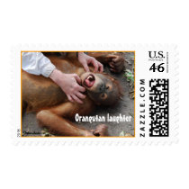 Animal Laughter (Monster Movie) Postage Stamp