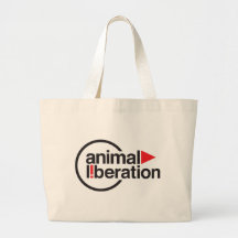 Animal Liberation t-shirt Tote Bags