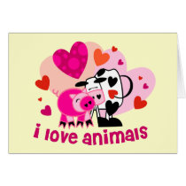 Animal Love cards by smallhandsdesigns Animal Love cards