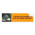 Animal Lover Bumper Sticker bumper stickers