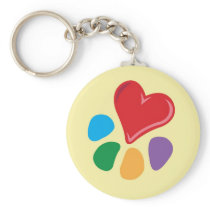 Animal Lover_Heart-Paw_ keychains