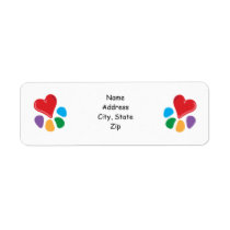 Animal Lover_Heart-Paw labels