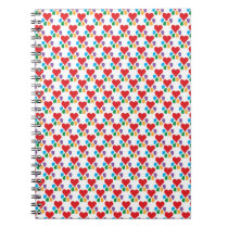 Animal Lover_Heart-Paw pattern notebooks