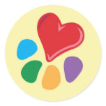 Animal Lover_Heart-Paw Sticker