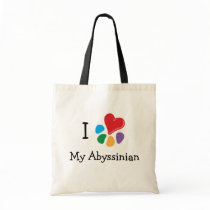 Animal Lover_I Heart My Abyssinian v.2 bags