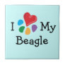 Animal Lover_I Heart My Beagle Tiles