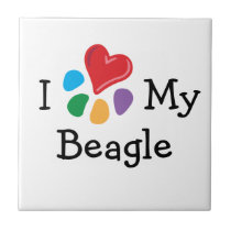 Animal Lover_I Heart My Beagle tiles