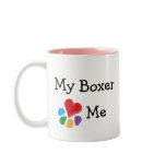 Animal Lover_I Heart My Boxer mugs