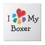 Animal Lover_I Heart My Boxer Tiles