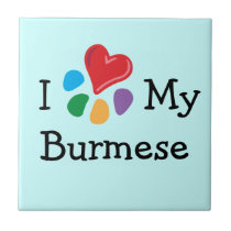 Animal Lover_I Heart My Burmese tiles